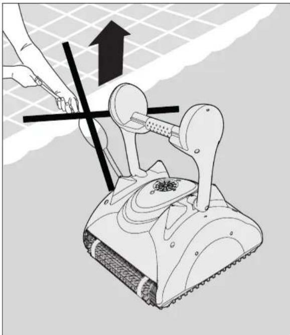 MAYTRONICS Eclipse - Removing the Pool Cleaner from the pool - 4