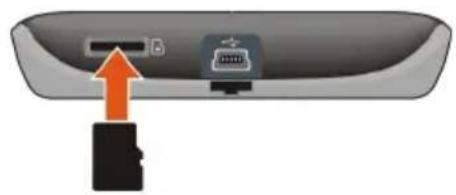 NAVMAN EZY30 - How do I insert a memory card? - 1