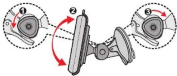 Diagram illustrating three stages of vehicle suspension system with labeled components and directional arrows