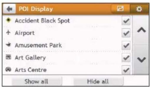 POI Display Accident Black Spot Airport Amusement Park Art Gallery Arts Centre Show all Hide all