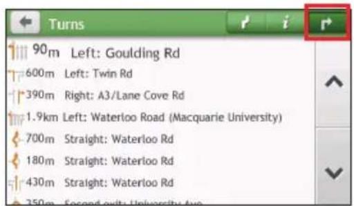 Turns 90m Left: Goulding Rd 600m Left: Twin Rd 390m Right: A3/Lane Cove Rd 1.9km Left: Waterloo Road (Macquarie University) 700m Straight: Waterloo Rd 180m Straight: Waterloo Rd 430m Straight: Waterloo Rd 750m Second-olits University Ave