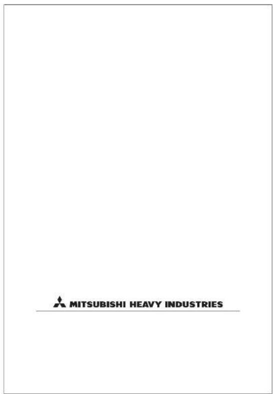 MITSUBISHI SRK50RE1 - Moving or unloading the machine - 3
