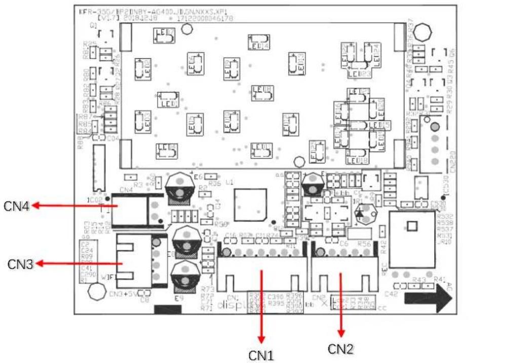 IFR-35G/HP2IN8Y-AG400JB5NNXX5XP1 [V.7] 2018J2J8 1712200034617B CN4 CN3 CN1 CN2