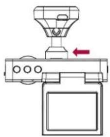 PRESTIGIO RoadRunner 507GPS - Install the Magnetic Cradle - 1