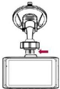 PRESTIGIO RoadRunner 345 - Mount to Windshield - 1
