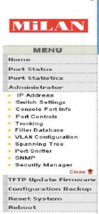 Milan MIL-SM800P - 5-1. Web Management Home Overview - 1