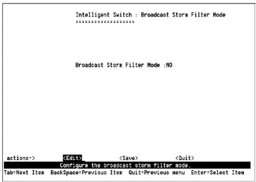 Milan MIL-SM800P - 4-3-7-3. Broadcast Storm Filtering - 1