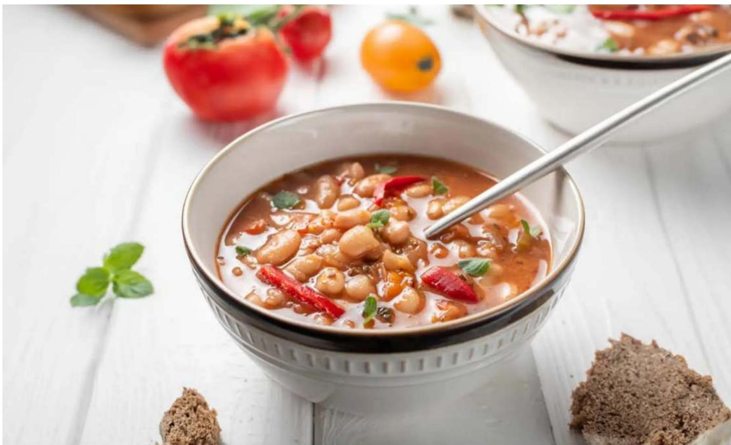 Aroma Select Stainless ARC-753-1SG - Sausage & Lentil Stew - 1