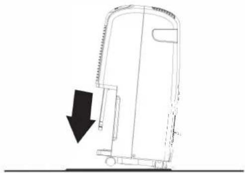 Whynter RPD-551EWP - Cleaning the air filter - 1