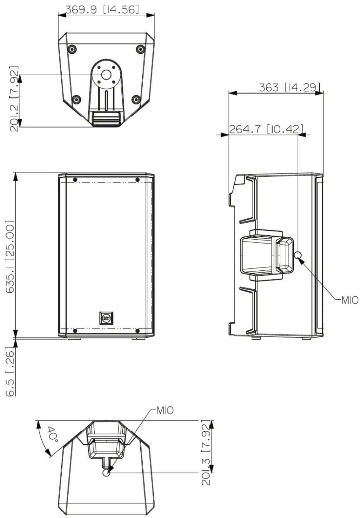 RCF COMPACT A 15 - INSTALLAZIONE - 9