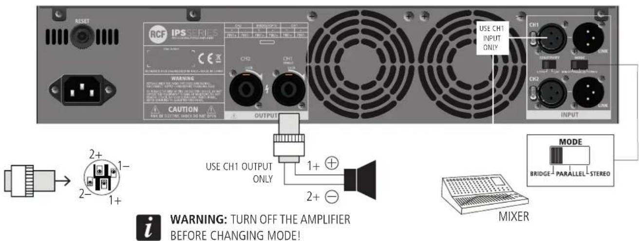 RCF IPS 700 - BRIDGE MODE - 1
