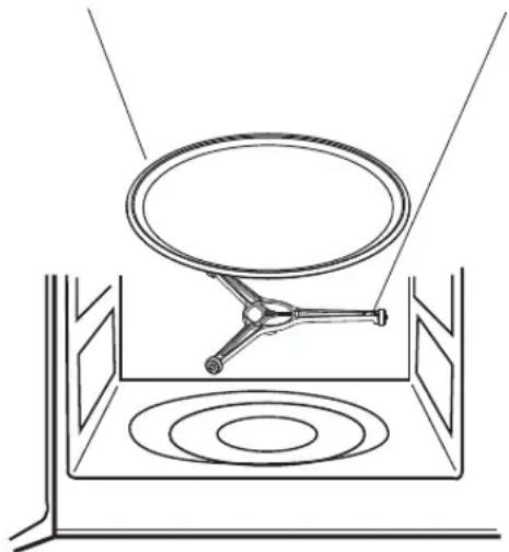 Magic Chef MCD770CM - BANDEJA DE VIDRIO - 1