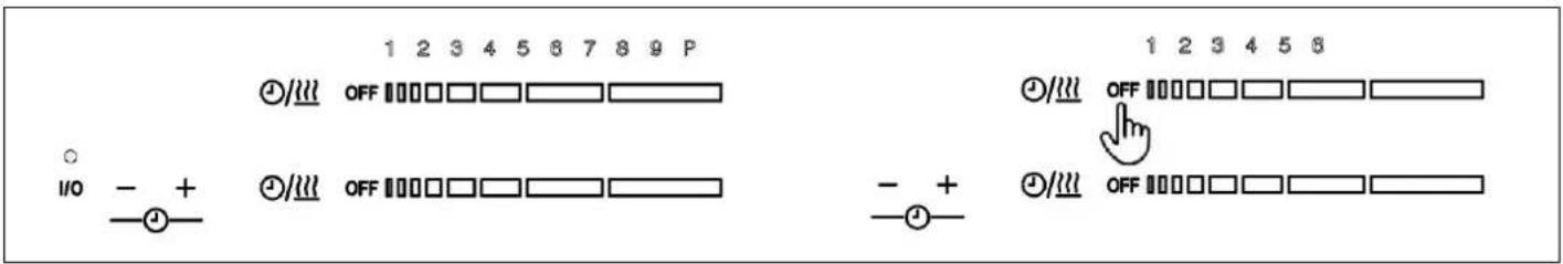 1 2 3 4 5 6 7 8 9 P OFF OFF I/O - + OFF OFF - + OFF OFF