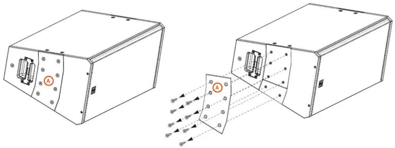 RCF Q 15 - VERTICAL HANGING WITH A 10° ANGLE - 2