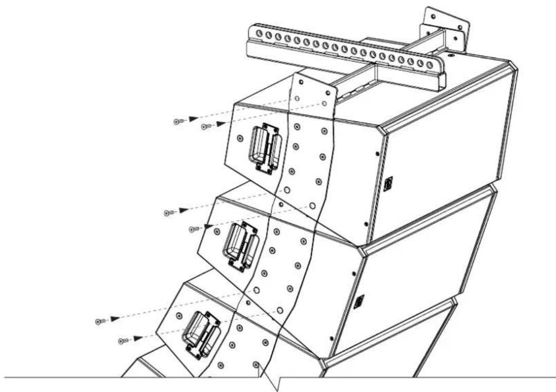 RCF Q 15 - VERTICAL HANGING WITH A 10° ANGLE - 9