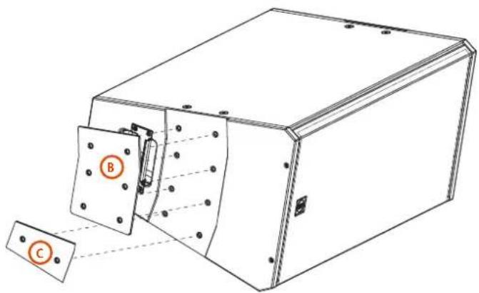 RCF Q 15 - VERTICAL HANGING WITH A 10° ANGLE - 3