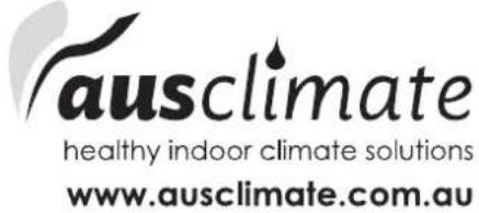 ausclimate healthy indoor climate solutions www.ausclimate.com.au
