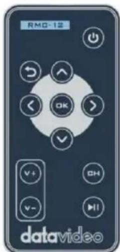 RMD-12 OK V+ CH V- P11 datavideo