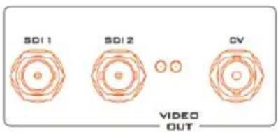 SD1 1 SD1 2 CV VIDEO OUT