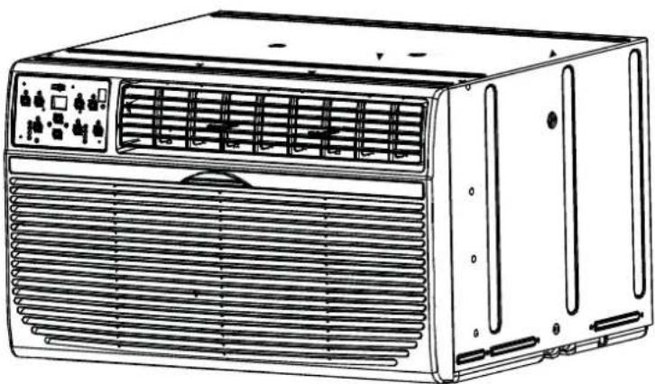 Keystone KSTAT08-1C - AIRE ACONDICIONADO DEL CUARTO DEL TIPO DE VENTANA / PARED - 1