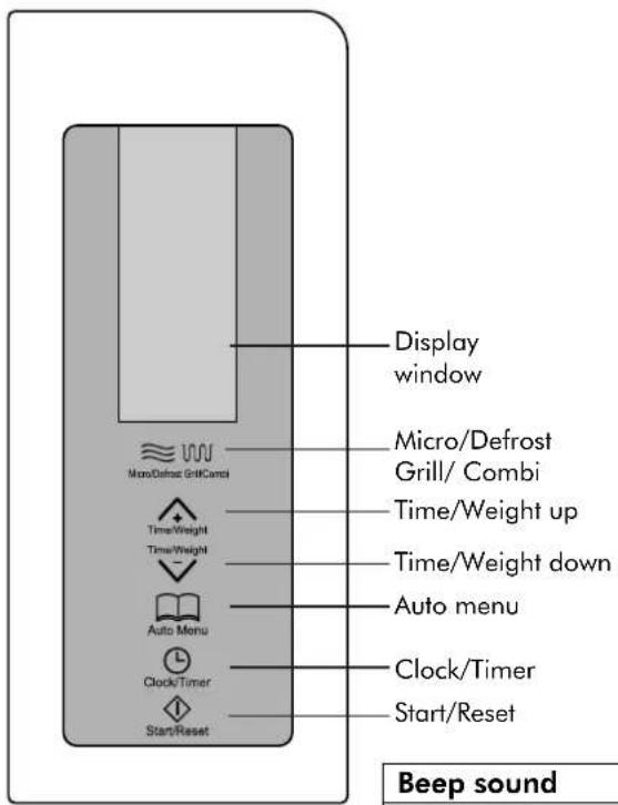 Linärie Bastia LJMO25GXBI - Control panel 5.2 Before using the oven for the first time - 1