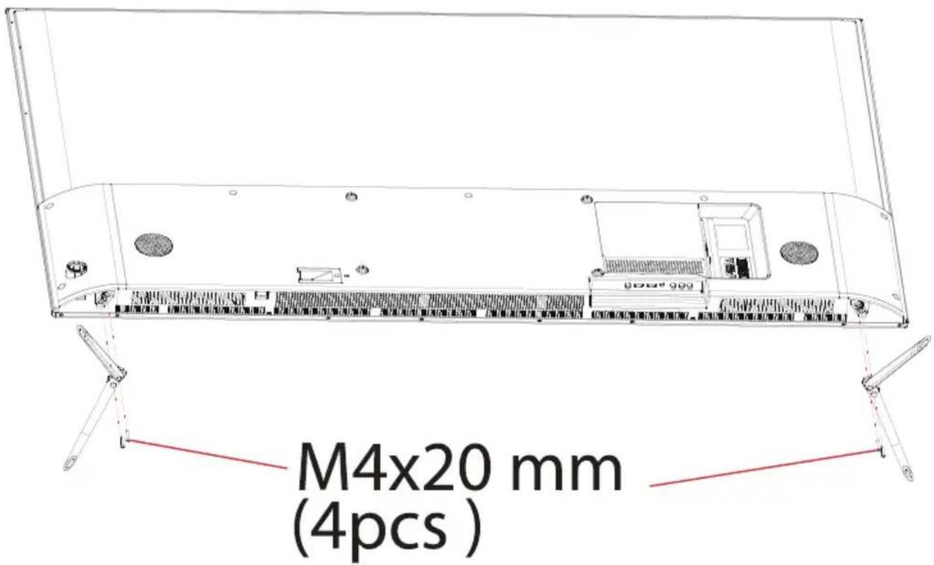 M4x20 mm (4pcs )