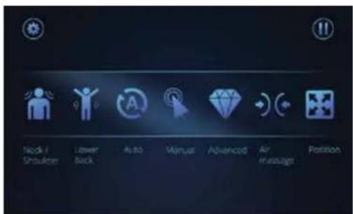 Nook / Shoulder Lower Back Auto Virtual Advanced Air message Position