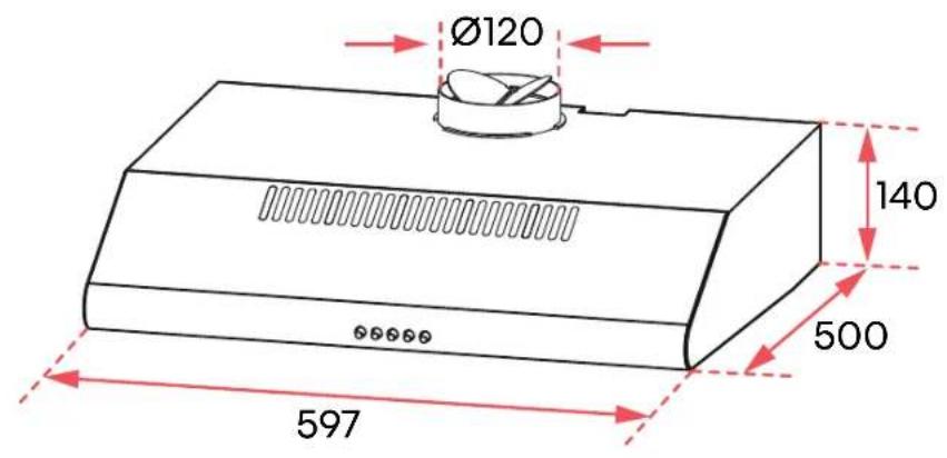 Sôlt GGSRHF600W - Your Rangehood - 1