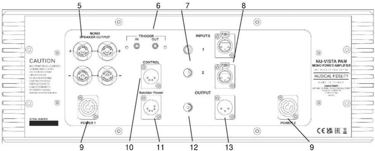 Musical Fidelity Nu-Vista PAM - Mounting optional Spike Feet - 2