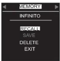 FBT MUSE 218 SND - GESTIONE MEMORIA INTERNA AL DEVICE: - 2