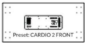 Preset: CARDIO 2 FRONT
