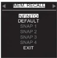 FBT MUSE 218 SND - GESTIONE MEMORIA INTERNA AL DEVICE: - 3