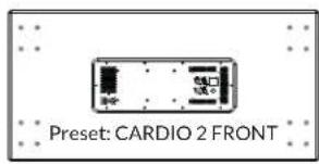 Preset: CARDIO 2 FRONT