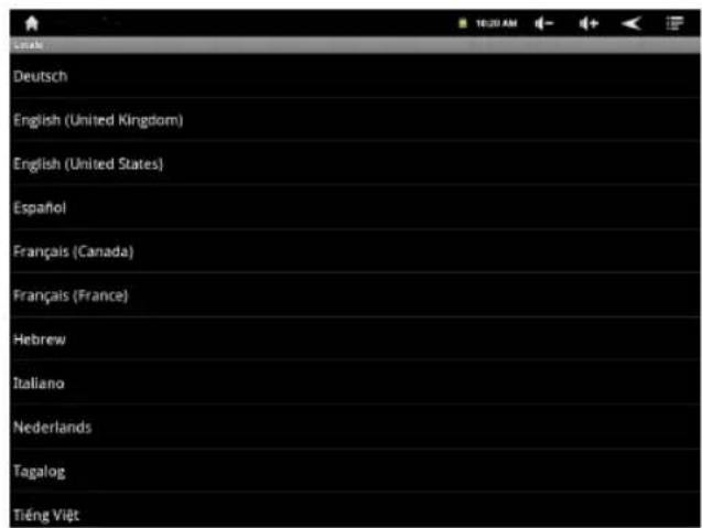 MSI WindPad Enjoy 10 Plus - Language & Keyboard Settings - 3