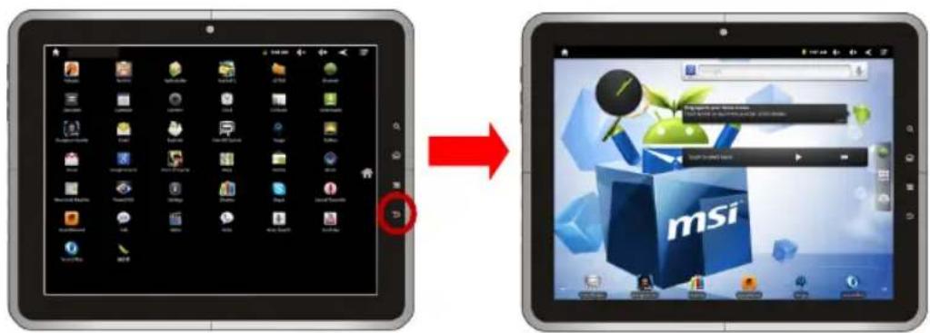 MSI WindPad Enjoy 10 Plus - Back - 1