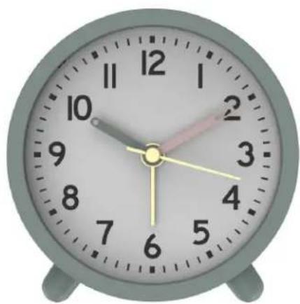 LA CROSSE TECHNOLOGY W72753 - Mini Analog Alarm Clock - 1