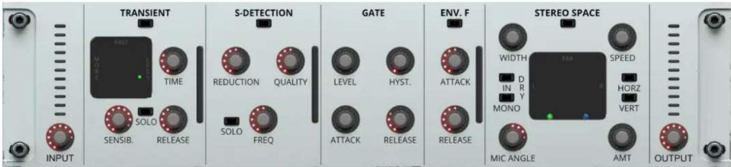 Xils Lab RingX - Input trackers, Stereo Space and levels - 1