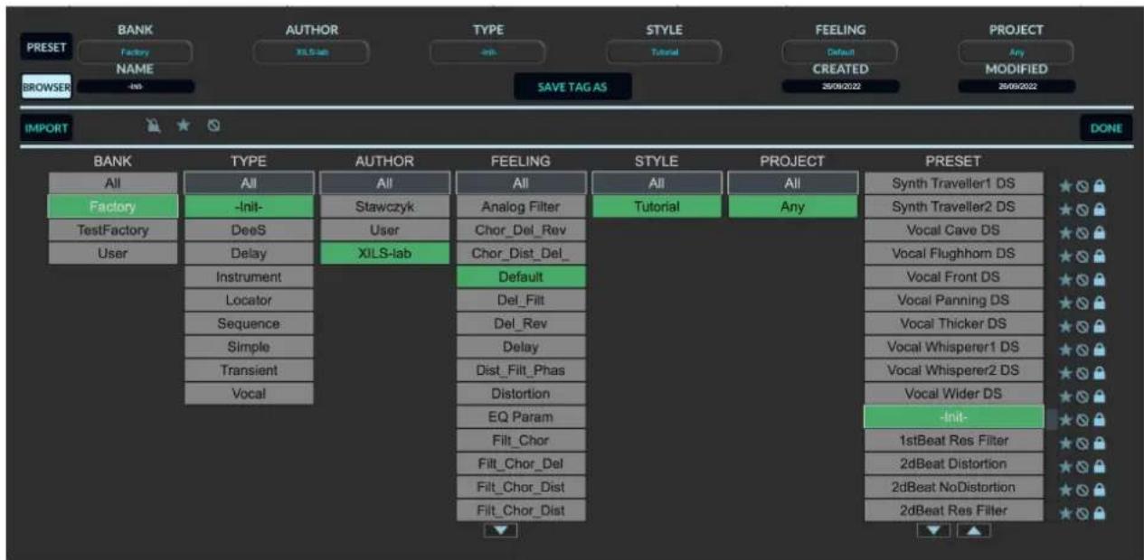 Xils Lab RingX - Advanced Preset Manager - 1