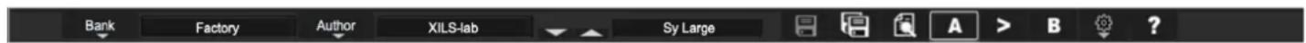 Xils Lab RingX - Main Toolbar - 1