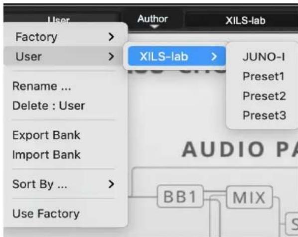 Xils Lab RingX - Sort Menus - 1