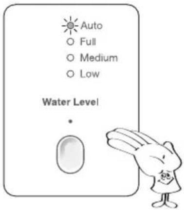 Auto ○ Full ○ Medium ○ Low Water Level