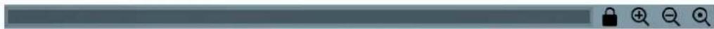 User interface toolbar with lock, add, delete, and close icons for security functions