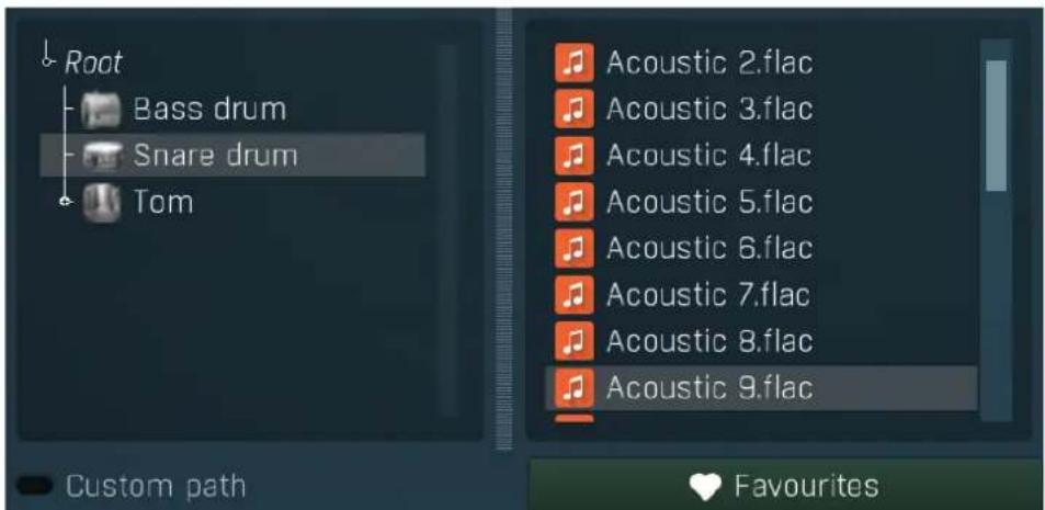 Root Bass drum Snare drum Tom Acoustic 2.flac Acoustic 3.flac Acoustic 4.flac Acoustic 5.flac Acoustic 6.flac Acoustic 7.flac Acoustic 8.flac Acoustic 9.flac Custom path Favourites