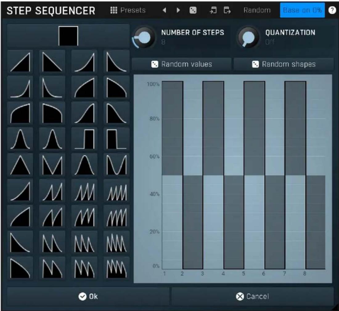 MeldaProduction MDrumEnhancer - Signal generator step sequencer editor - 1