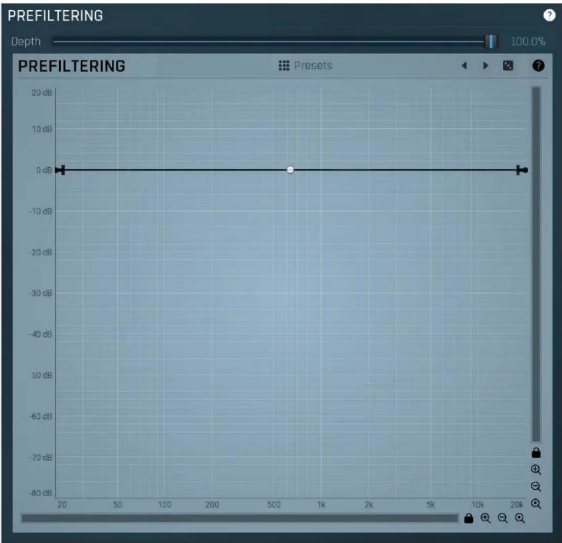 MeldaProduction MDrumEnhancer - Prefiltering panel - 1