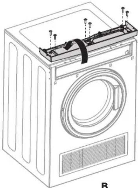 Fisher & Paykel DE7060P1 - Inverting the panel - 2