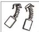 Full Boar FBT-1100U - Carbon Brushes - 1