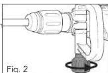 Full Boar FBT-1100U - Fitting the Side Handle - 2