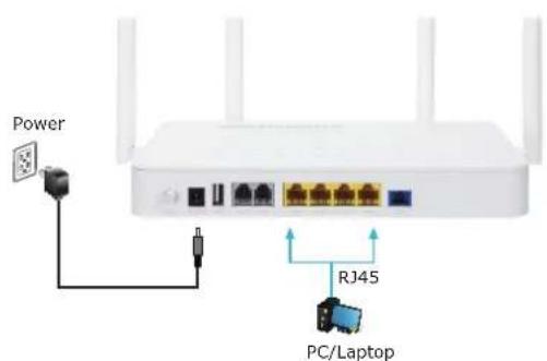 Power RJ45 PC/Laptop