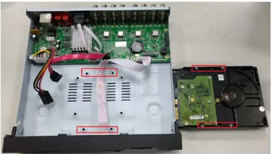 Planet HDVR-1635 - Installing Hard Disk - 3
